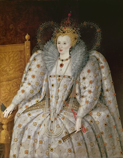 Queen Elizabeth I of England and Ireland by English School